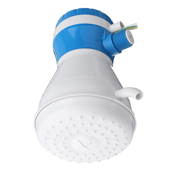 110V/220V Electric Shower Head Instant Water Heater With Hose Bracket 5400W - MRSLM