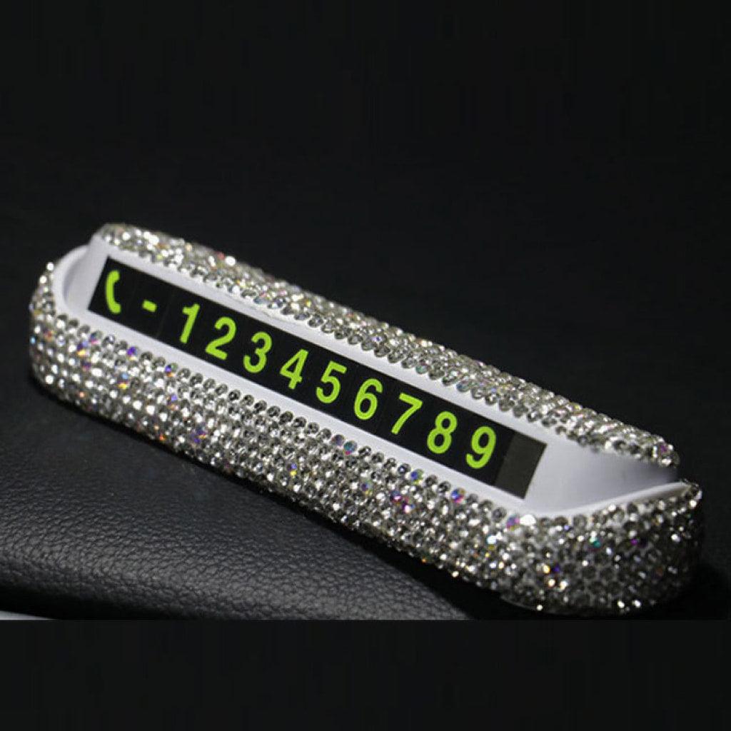 Bedazzled Phone Number Placard - MRSLM