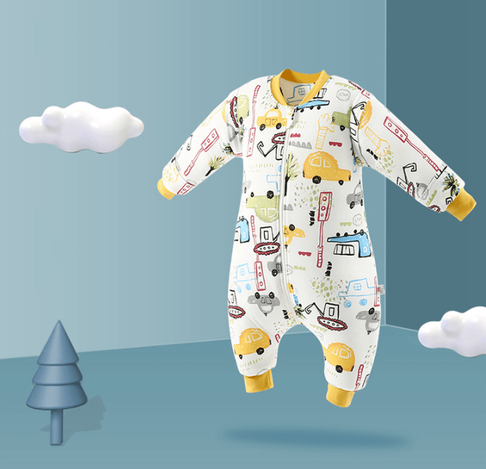 Baby Sleepsacks Cartoon Pattern Baby Sleeping Bag Carriage Sack for Newborn Split Leg - MRSLM