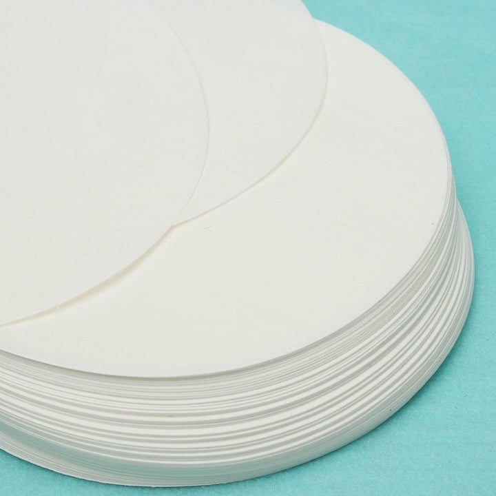 100Pcs/Set 7/9/11/12.5/15/18cm Qualitative Filter Paper Circular Funnel Filter Sheet Fast Speed 20-25um - MRSLM