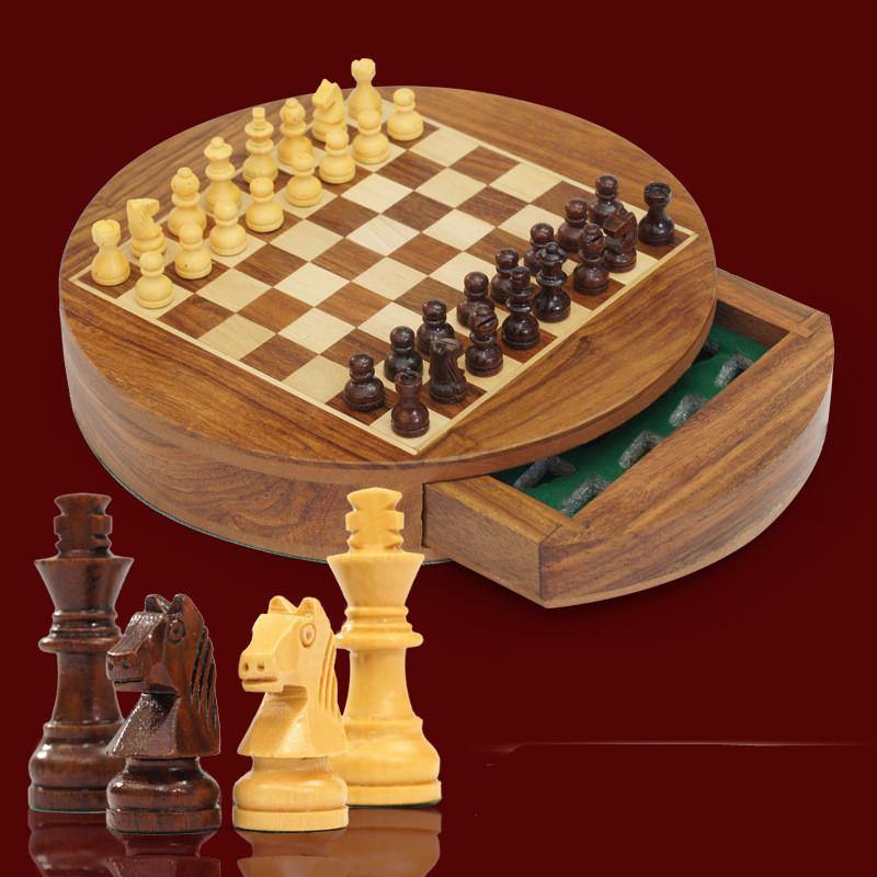 Chess Magnetic Mini Chess Set Educational Toy - MRSLM