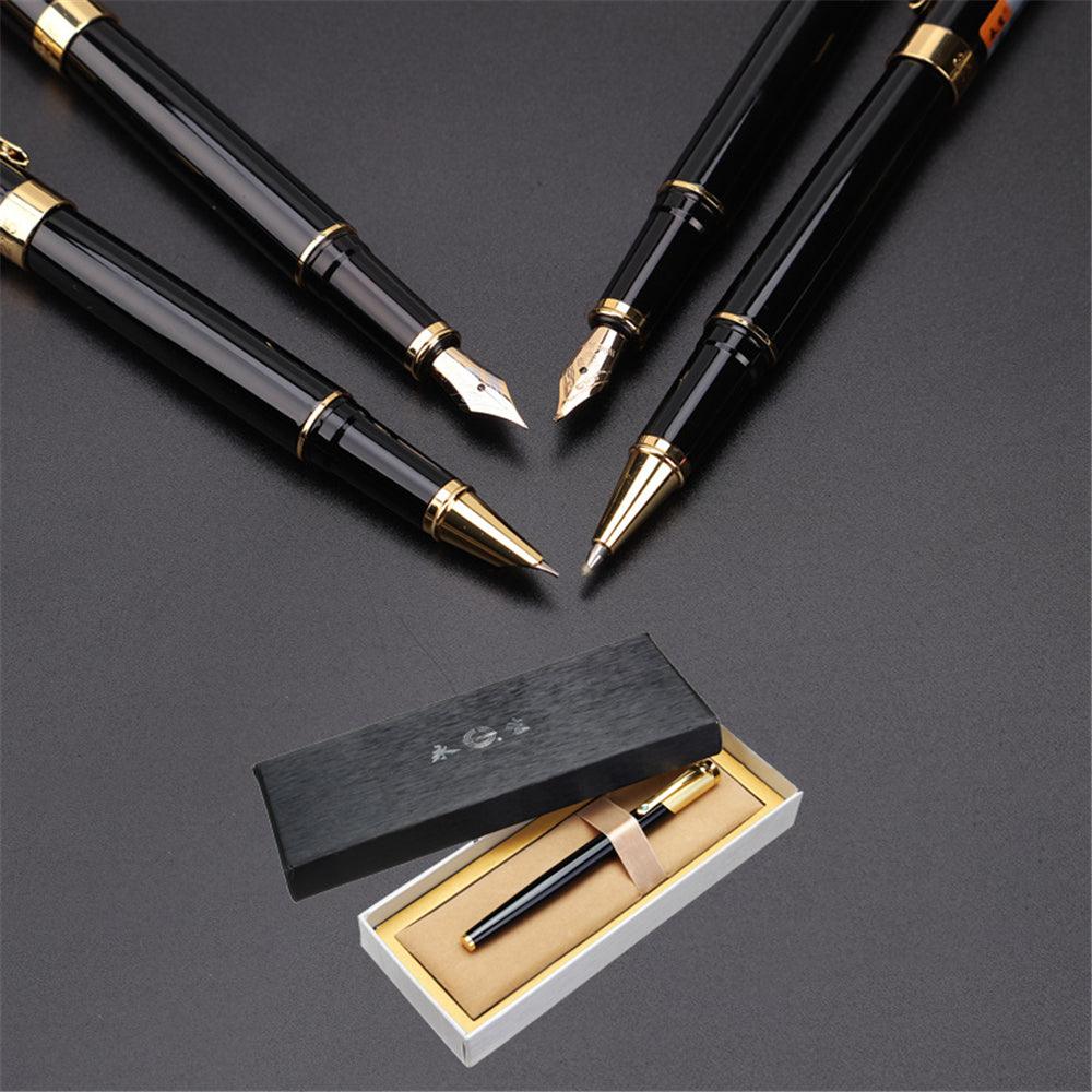 Wing Sung 3215 Fountain Pen 0.5 EF EF Hide 0.7 M Nib Ballpoint Nib Fountain Pen Clip Business Men Gifts - MRSLM