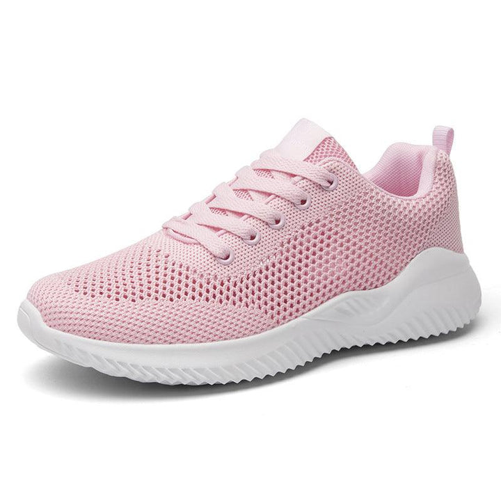 Mesh Sports Women's Shoes Korean Casual White - MRSLM