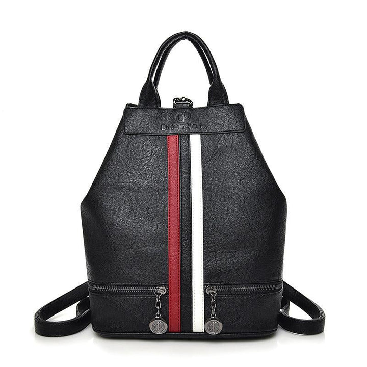 Women's All-Match Soft Leather Cowhide Backpack - MRSLM