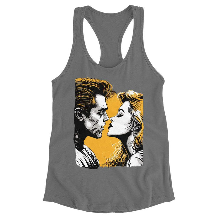 Bright Graphic Racerback Tank - Love Themed Tank - Unique Workout Tank - MRSLM