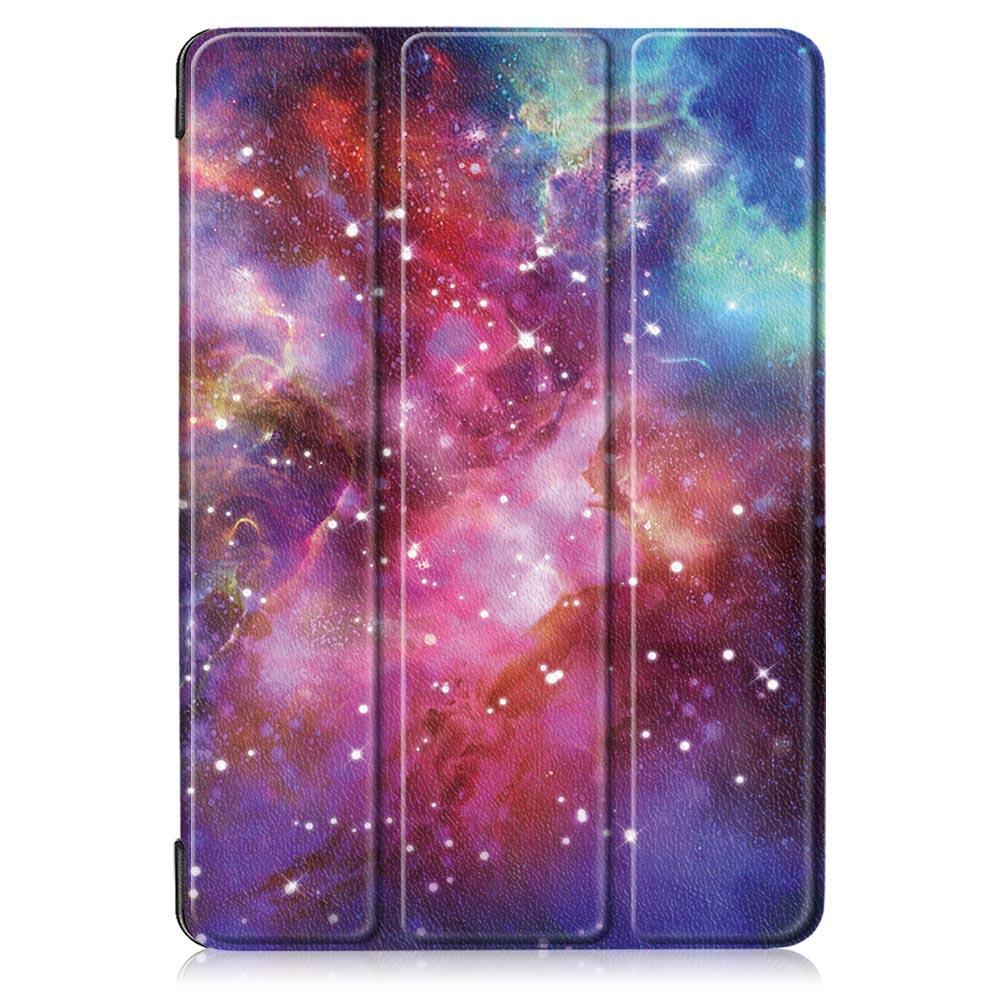 Tri-Fold Printing Tablet Case Cover for Lenovo Tab E10 Tablet - Milky Way galaxy - MRSLM