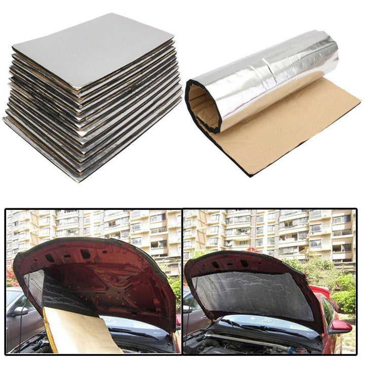 12 Sheets 10mm Car Van Sound Proofing Deadening Insulation Closed Cell Foam - MRSLM