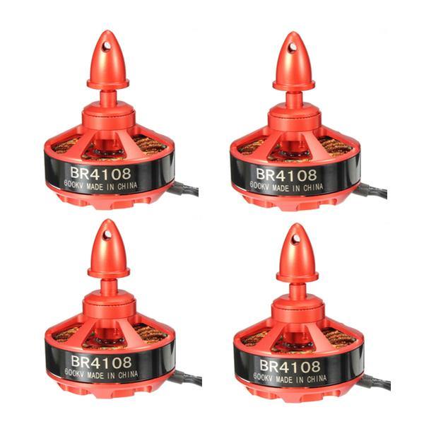 4X Racerstar Racing Edition 4108 BR4108 600KV 4-6S Brushless Motor For 500 550 600 RC Drone FPV Racing - MRSLM