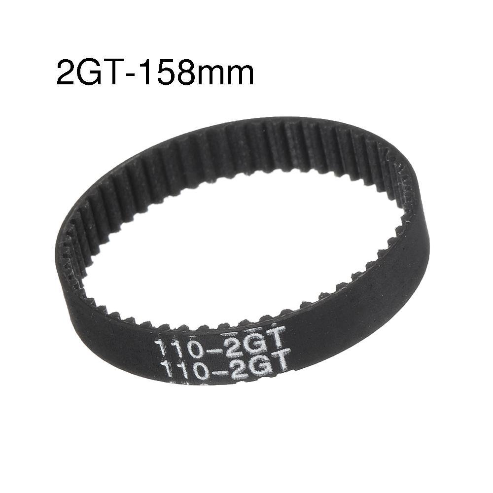 Machifit GT2 6mm Closed Loop Timing Belt Non-slip Version 2GT 110/112/122/158/200/280/300/320/400/610/852/1220mm Rubber Synchronous Belt - MRSLM