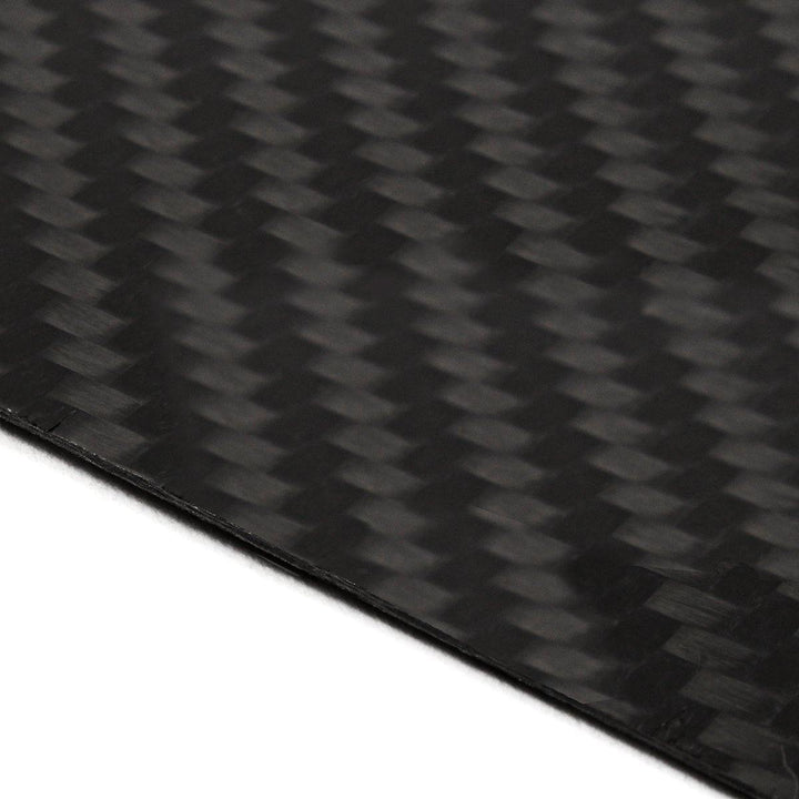 200x300x(0.5-5)mm Black Carbon Fiber Plate Panel Sheet Board Matte Twill Weave - MRSLM