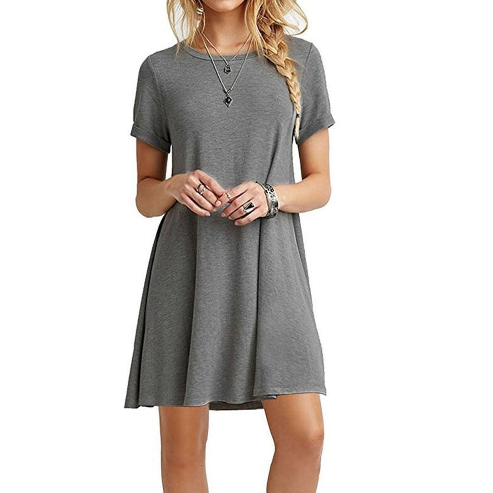 Women's Casual Style Mini Dress