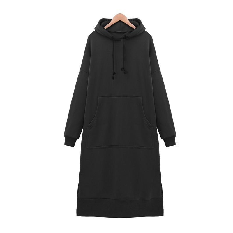 Women's Loose Long Hoodie