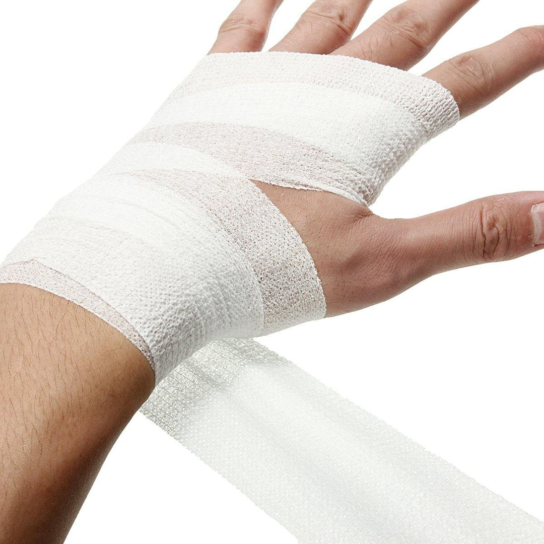 450x5cm Waterproof First Aid Self-Adhesive Elastic Bandage Muscle Care Gauze Tape - MRSLM