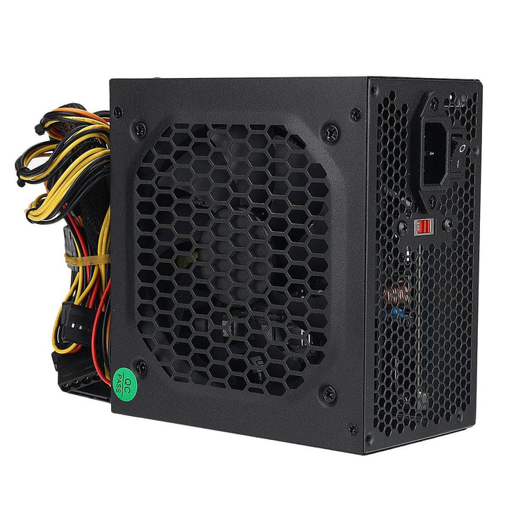 600W Power Supply 12cm Fan 8 Pin PCI SATA 12V Computer Power Supply - MRSLM