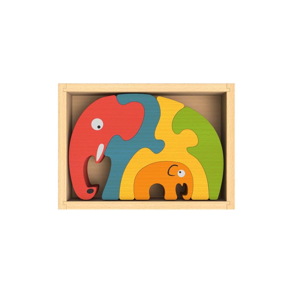 Elephant Family Puzzle - MRSLM