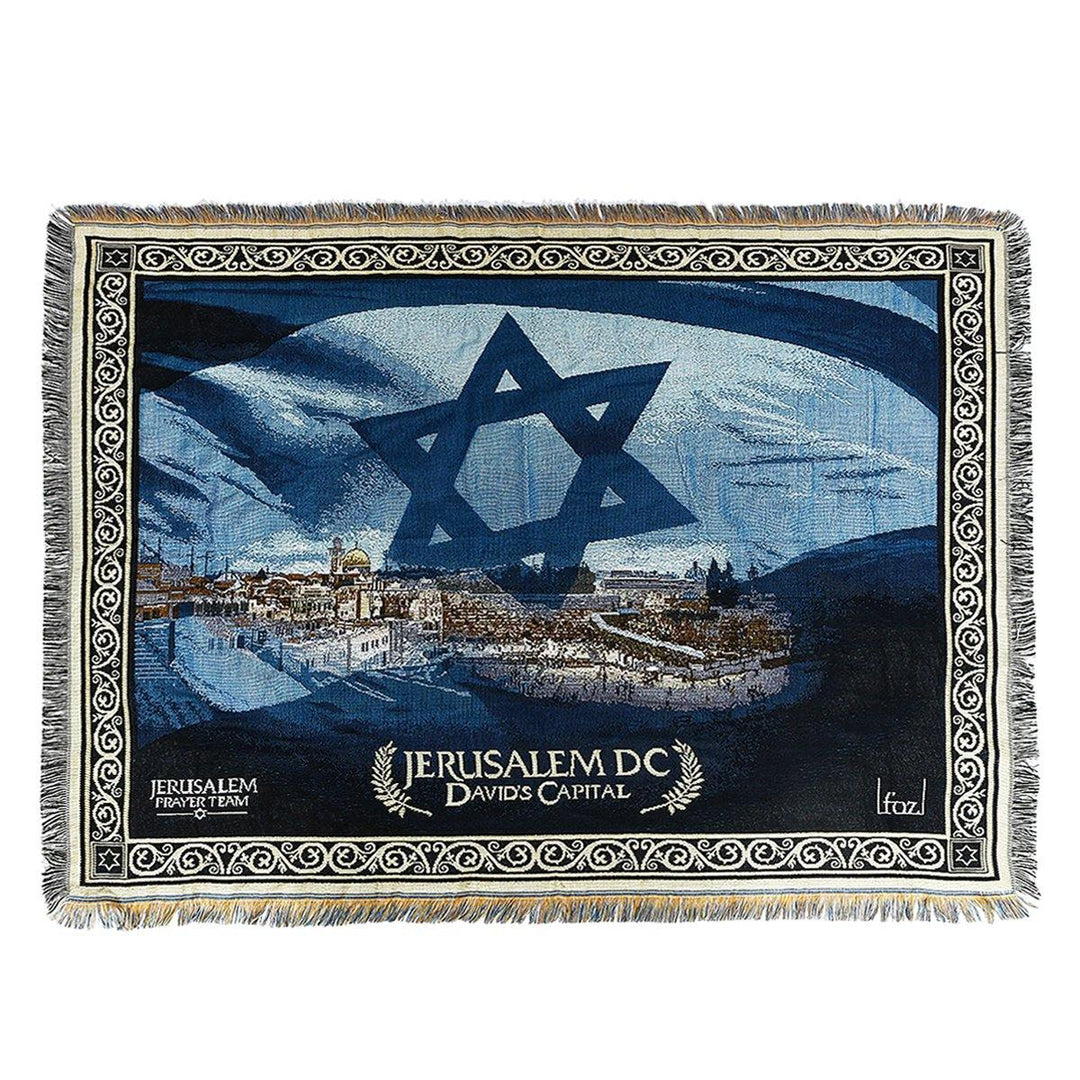 Folding Decorative Blanket Knit Tapestry Prayer Carpet Middle East Sofa Towel for Home Textiles - MRSLM