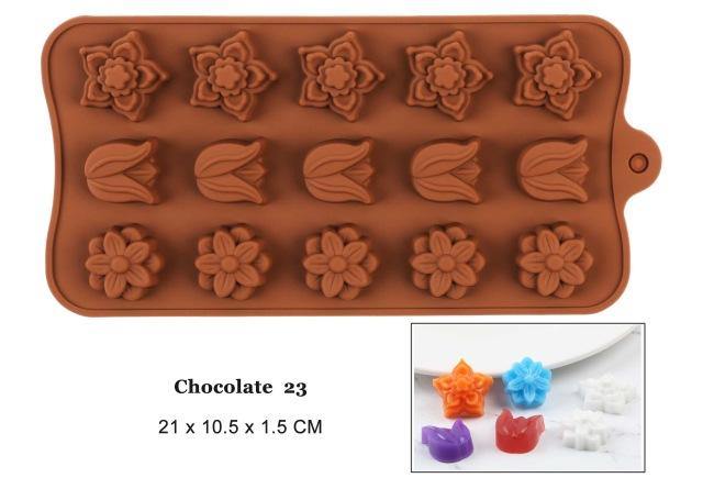 Silicone Chocolate Mold 29 Shapes Chocolate Baking Tools Non-stick Silicone Cake Mold - MRSLM