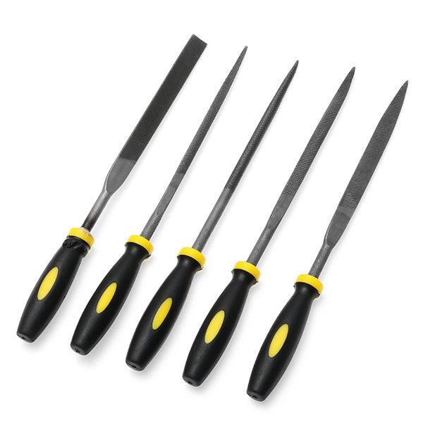 5PCS MYTEC MC05303 Steel File Set Woodworking Metal Grinding Tool Rasp - MRSLM