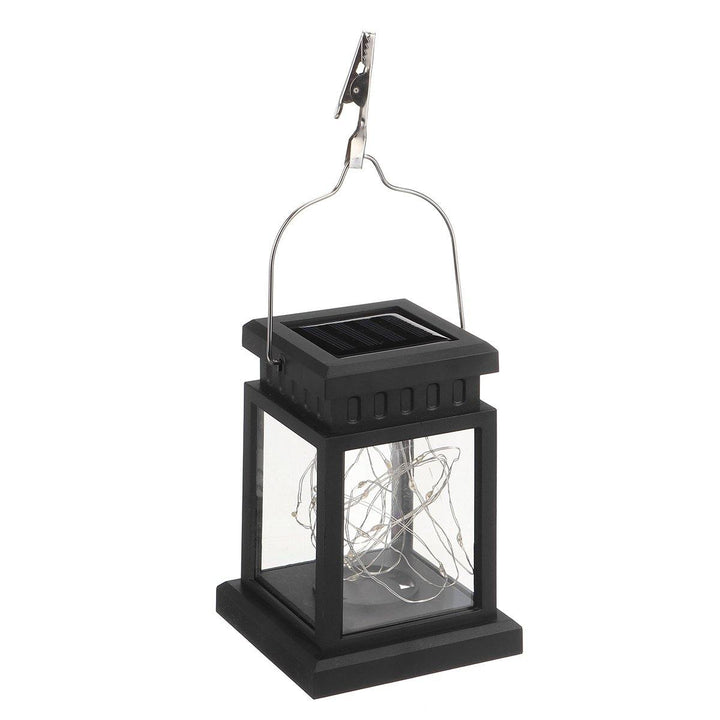 Solar Lantern Hanging Light LED Yard Outdoor Patio Garden Lamp Waterproof Decor - MRSLM