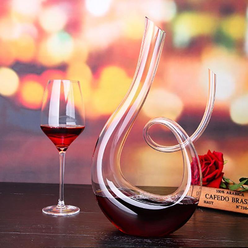 Snail Alcohol Pouring Tool Transparent Crystal Glass Liquid Decanter Creative Shape Barware Set (1) - MRSLM