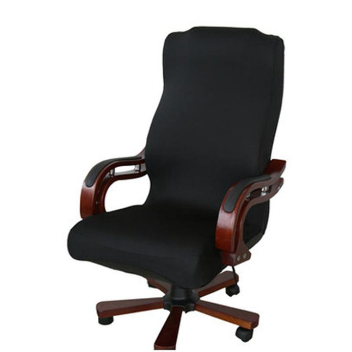 S/M/L Office Computer Chair Cover Side Zipper Design Arm Chair Cover Recouvre Chaise Stretch Rotating Lift Chair Cover - MRSLM