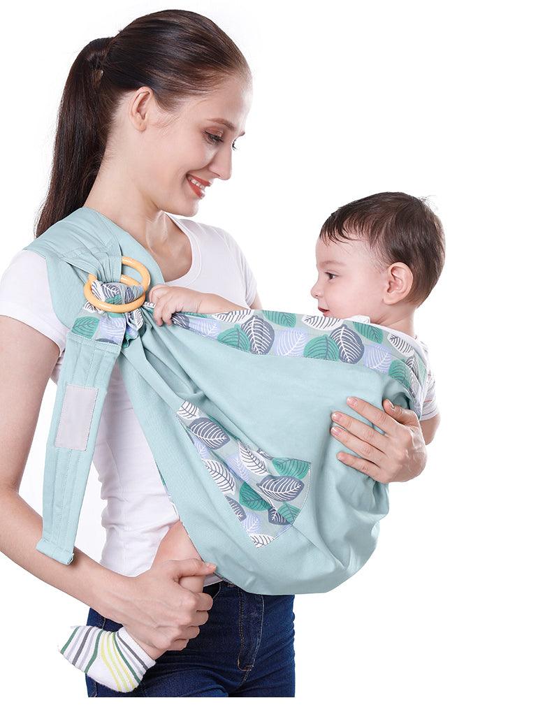 Baby Wrap Carrier Sling Adjustable Infant Comfortable Nursing Cover Soft Breathable Breastfeeding Carrier - MRSLM