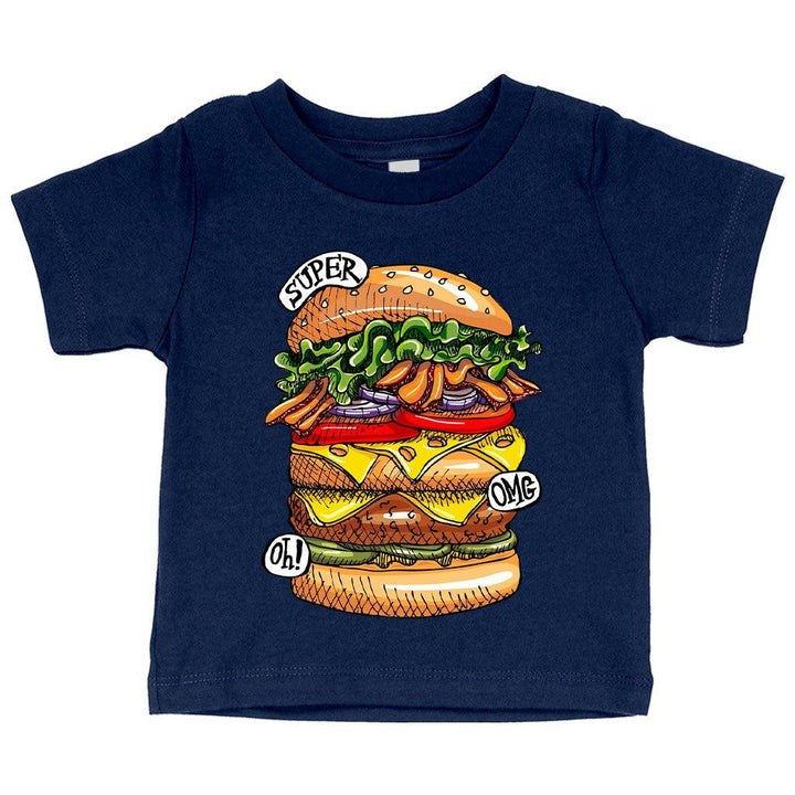 Baby Burger T-Shirt - Cool Food T-Shirts - MRSLM