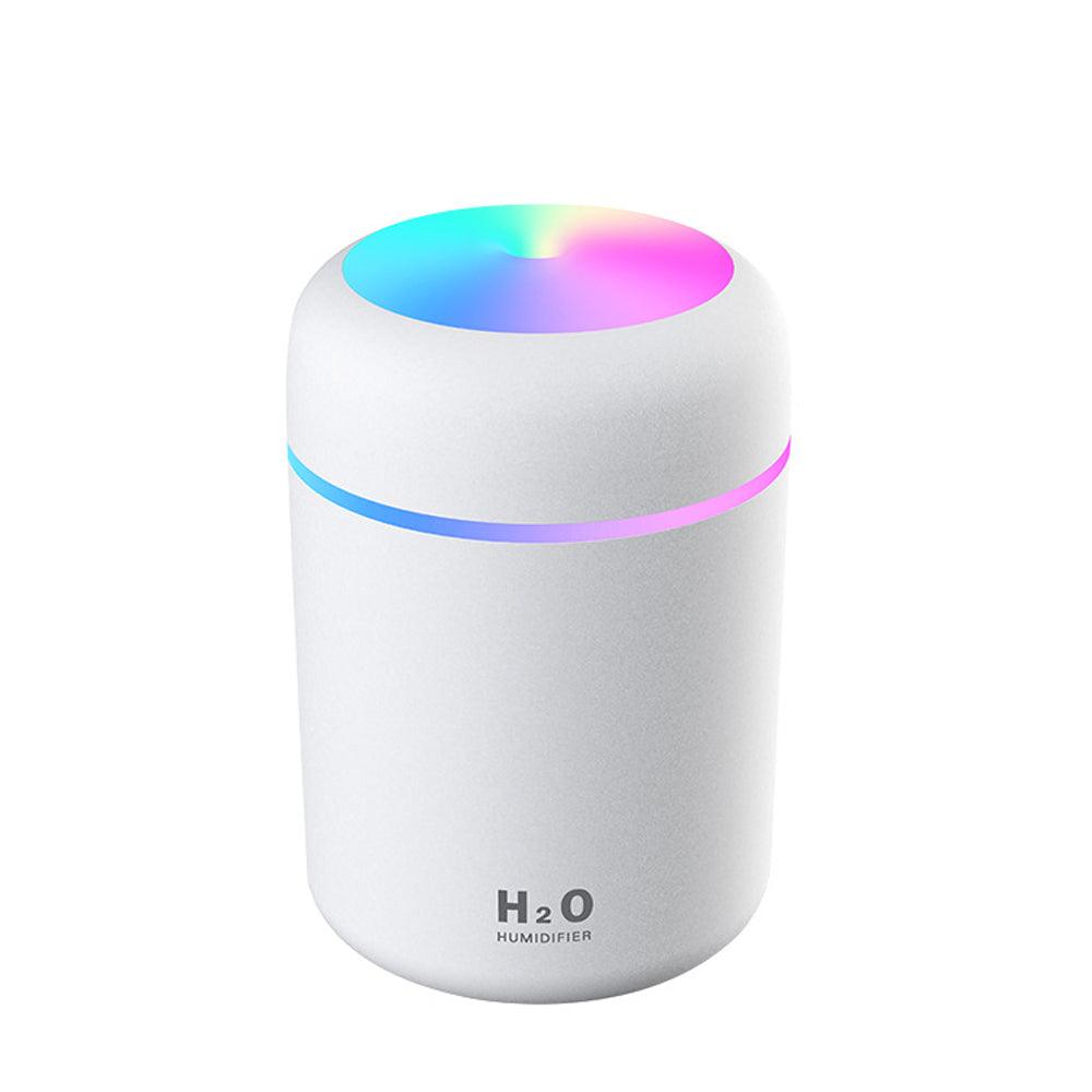 300ml Ultrasonic Electric Air Aroma Diffuser Humidifier 2 Modes LED Night Light for Home Office - MRSLM