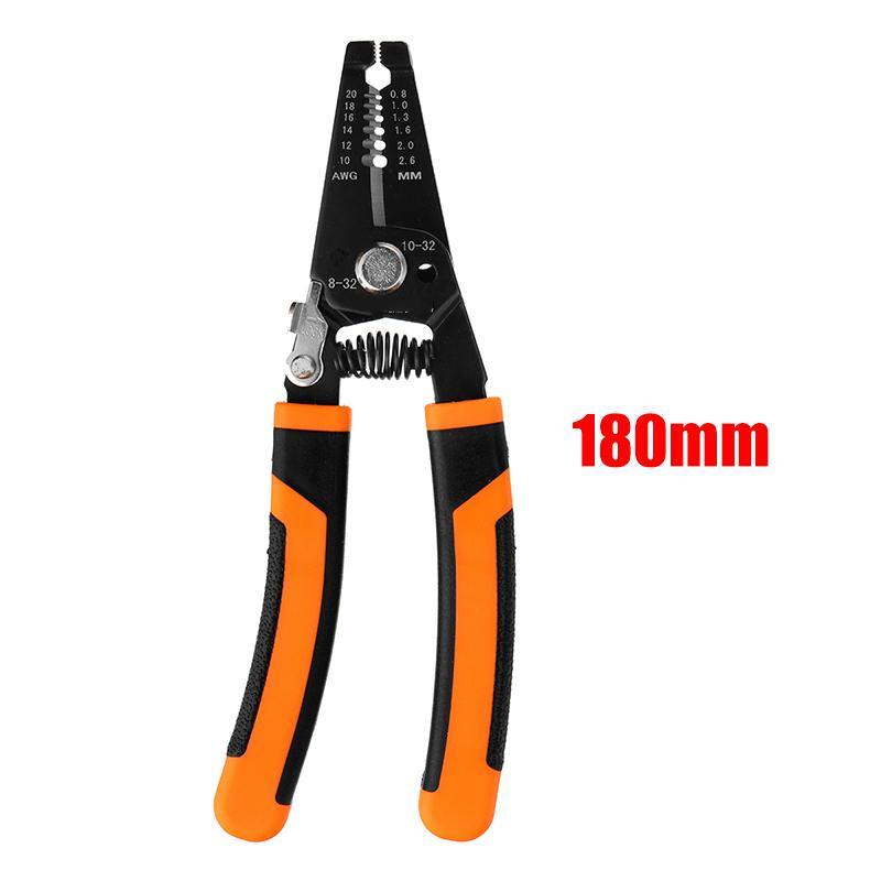 Multifunctional Cable Crimper Electric Wire Stripper Cutter Scissor Pliers - MRSLM