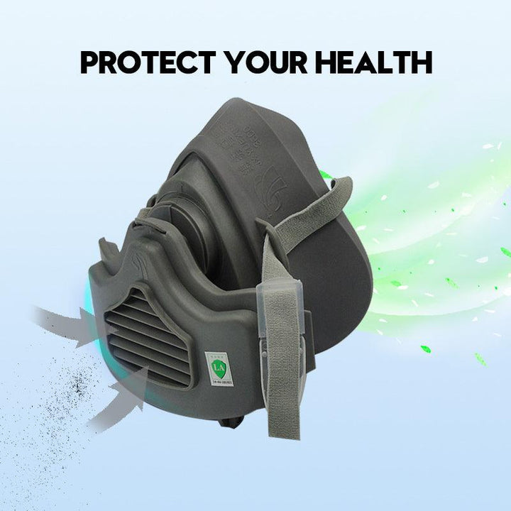 Reusable Gas Mask Respirator Air Spray Protection Chemical Painting Grinding - MRSLM