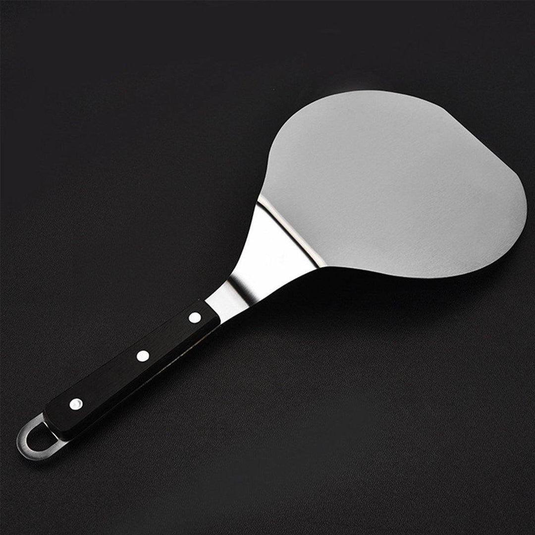 14'' Stainless Steel Pizza Frying Peel Lifter Shovel Spatula Paddle Bake Tray - MRSLM