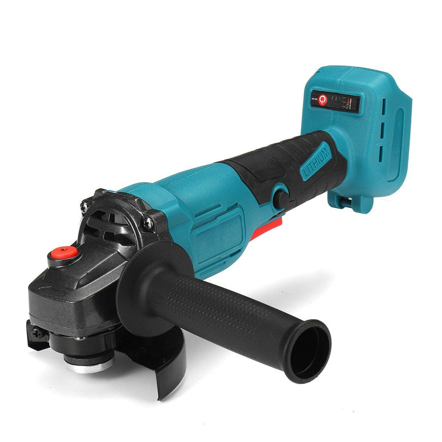 800W 100mm Cordless Electric Angle Grinder 10000rpm Cut Off Tool For Makita 18V Li-ion Battery - MRSLM