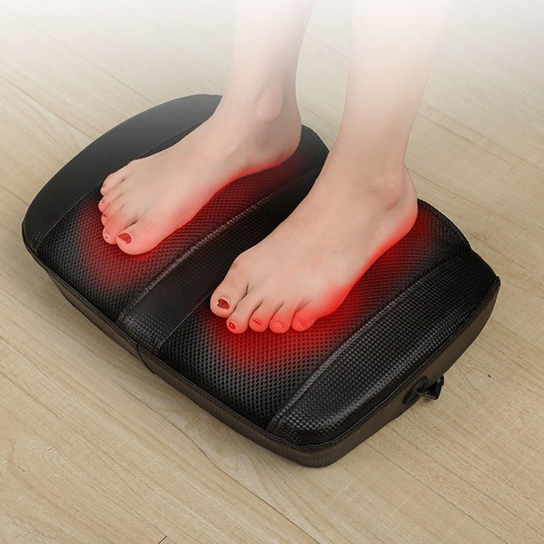 3 Levels Electric Foot Massager Calf Leg Massage Heated Shiatsu Kneading Rolling Machine - MRSLM