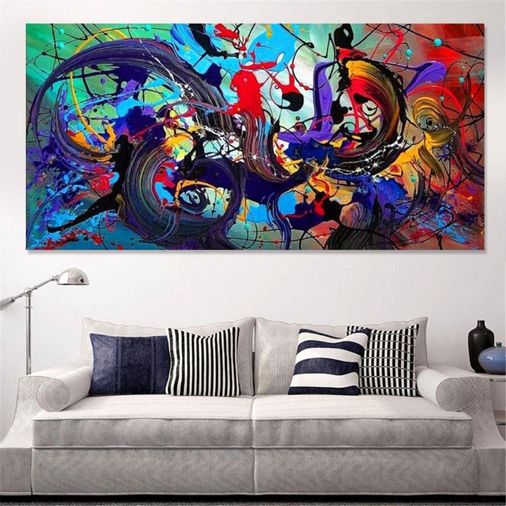 Abstract Modern Art Oil Paintings Print Picture Home Wall Decor Unframed - MRSLM