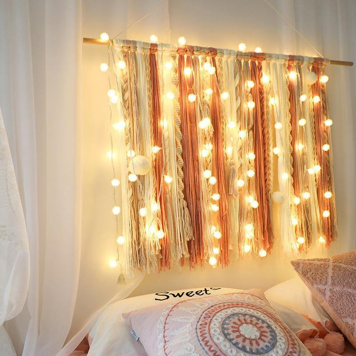 Curtain Garland on the Window Christmas Decorations Lights String Light - MRSLM