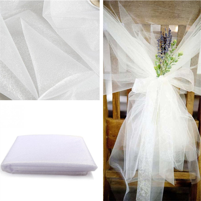 Crystal Tulle Rolls For Wedding Decoration