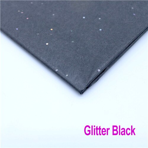 Glittered Tissue Paper for Packing Set 10 Pcs