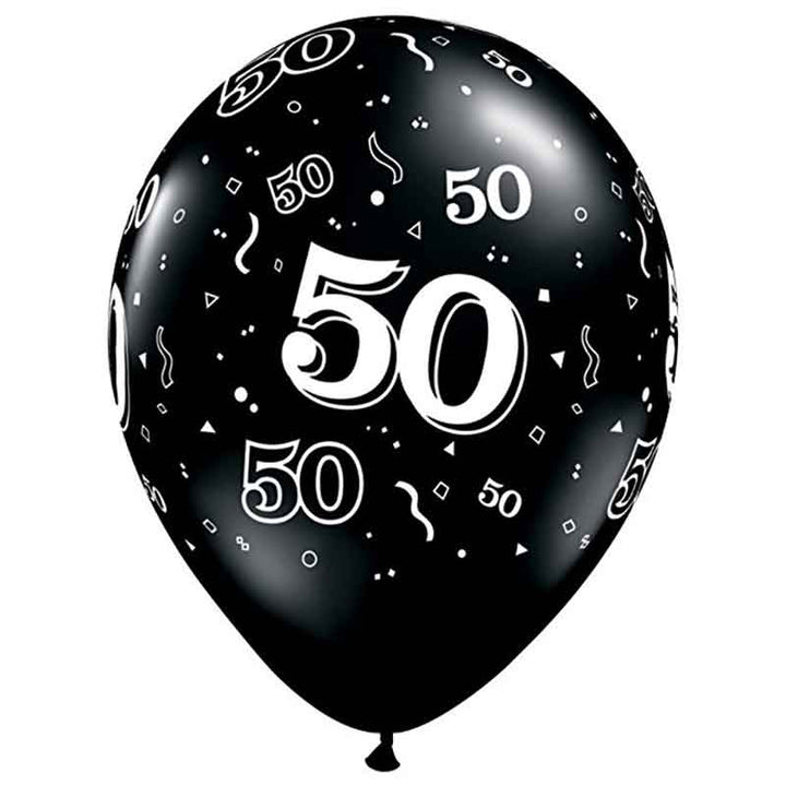 Latex Balloons for 50th Birthday Party