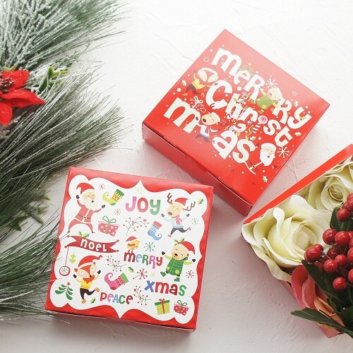 Merry Christmas Gift Box 10 Pcs Set