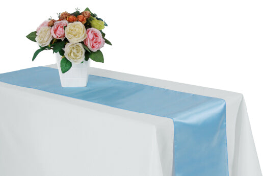 Satin Table Runners for Party Decoration