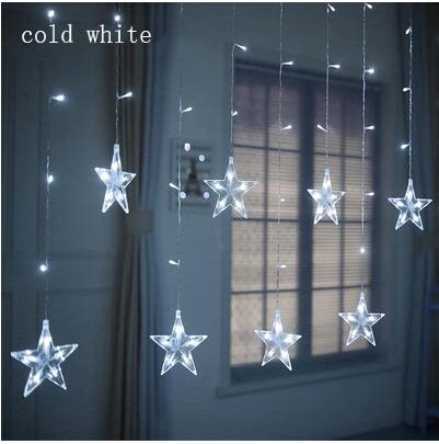 LED String with Star Shaped Pendants