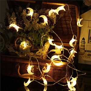 Moon Shaped LED String Light