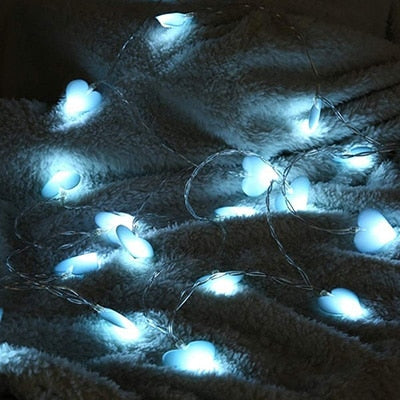 Love Heart Shaped LED String Light