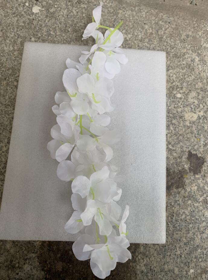 Set of 100 Artificial Wisteria Silk Flowers