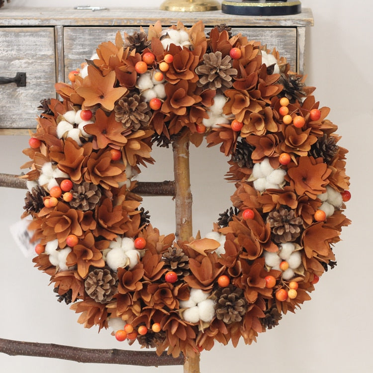 Natural Brown Rustic Wreath