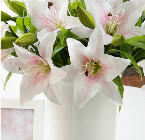 Lily's Bouquet for Decoration Set 6 Pcs