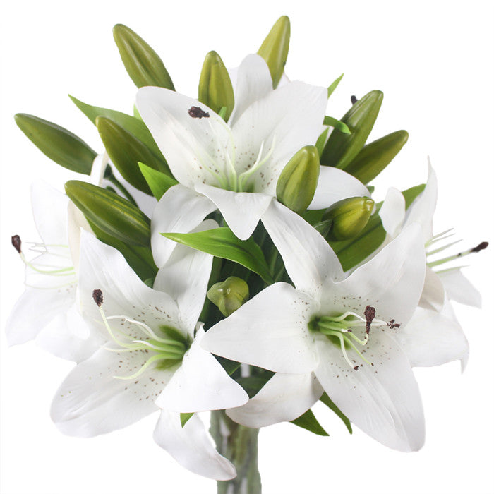 Lily's Bouquet for Decoration Set 6 Pcs