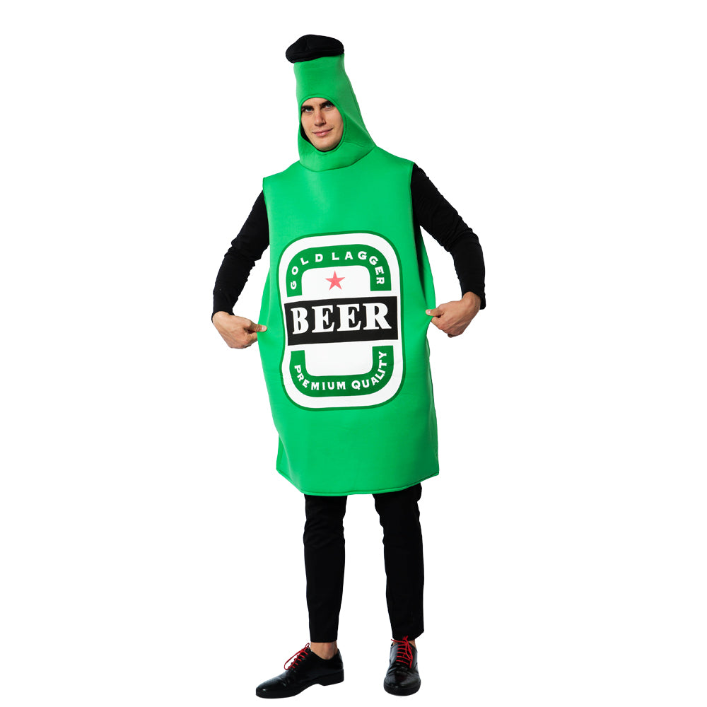 Men's Beer Bottle Costume