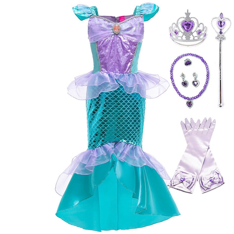 Little Girl Mermaid Costume