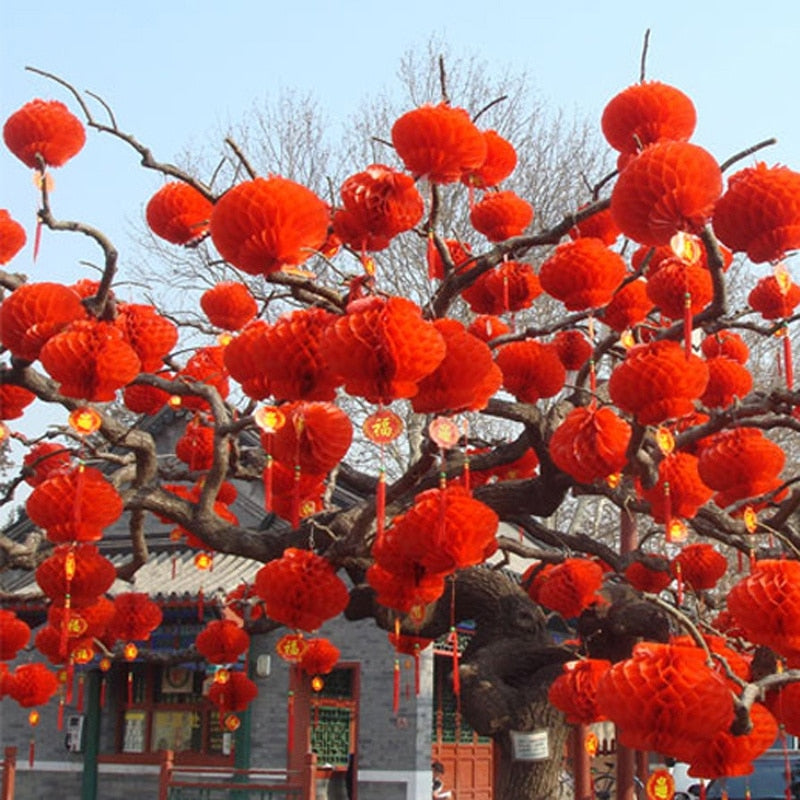 Chinese New Year Party Lanterns 50 pcs Set